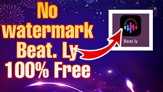 No Watermark Beat.ly #FULLTUTORIAL #Beat.ly #Nowatermark