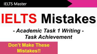 IELTS Writing Task 1: How to get a High Task Achievement Score