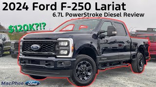 2024 Ford Super Duty F250 Lariat Review / MacPhee Ford