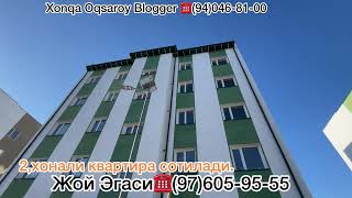 Хонқа тумани янги Ўзбекистон массивинда 2,хонали квартира сотилади.16.12.2024