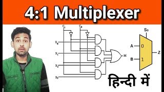 4:1 Multiplexer In Hindi By Nirbhay Kaushik ( Digital Electronics Lecture )