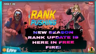 GR GAMING RAKESH IS LIVE BR RANK PUSHNEW SEASON RANK UPDATE IS HERE IN FREE FIRE!