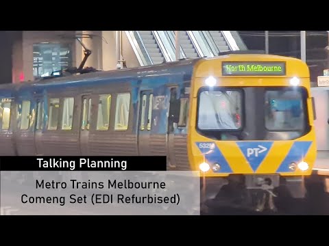 Metro Trains Melbourne Comeng Train (EDI Refurbishment) - YouTube