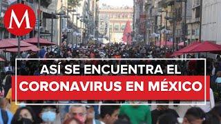 México suma 2 mil 627 casos de covid y 169 muertes en 24 horas
