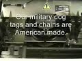 embossing dog tags