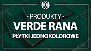 Meksykańskie płytki jednokolorowe zielone [Verde Rana]