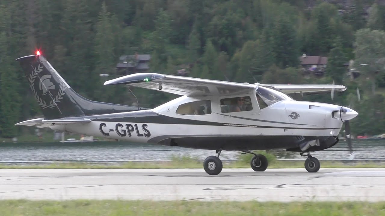 Cessna 210 Turbo Centurion Landing Youtube