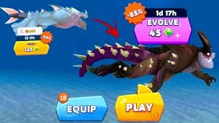 Hungry Shark Evolution - New BEHELLMOUTH And EVIL BEHELLMOUTH  - Hungry Sharks Games