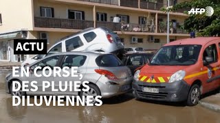 Pluies torrentielles à Ajaccio: \