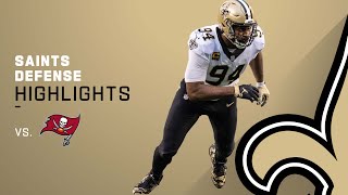 Saints' Defensive Highlights from Week 8 | New Orleans Saints