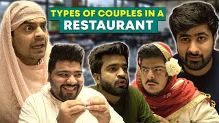 Types Of Couples In A Restaurant || Unique MicroFilms || Dablewtee || UMF || WT || Comedy Skit