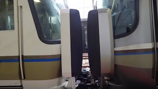 【221系と元宮原車の連結‼️】221系更新車（K20編成）＋223系6000番台（R202編成）B普通近江今津行き　京都駅発車