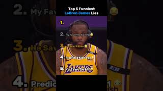 Top 5 Funniest LeBron James Lies 😭