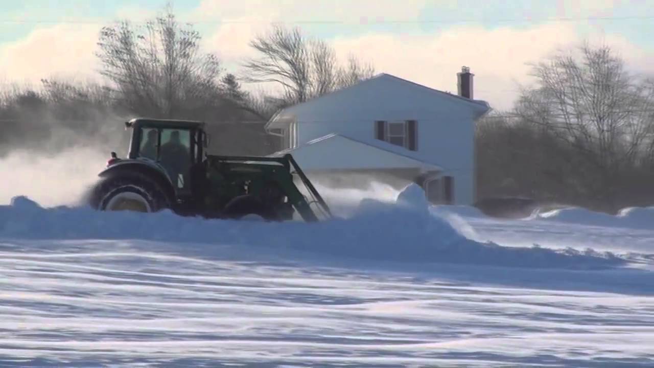 John Deere Tractor Plowing