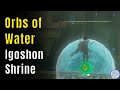 Orbs of Water - Igoshon Shrine Solution + All Chests | The Legend of Zelda Tears of the Kingdom