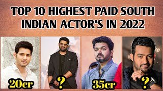 Top 10 Highest Paid South indian actor's in 2022 || OneUp knowledge