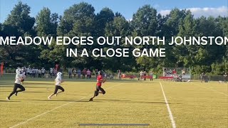 MEADOW EDGES OUT NORTH JOHNSTON IN A CLOSE GAME