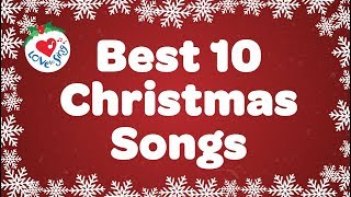 Christmas Music Playlist   Best 10 Christmas Songs And Carols 🎄