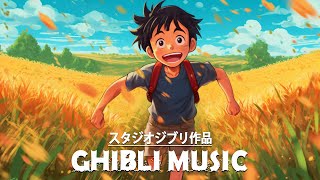 【BGM For Work/Healing/Study】 🐋ジブリピアノメドレー 🌻スタジオジブリコンサート