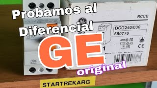 Probamos al Diferencial GE original #electricidad #electricistas