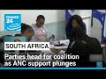 South Africa heads for coalition as ANC support plunges • FRANCE 24 English