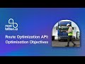 Optimization Objectives - Route Optimization API  | NextBillion.ai #routeoptimization