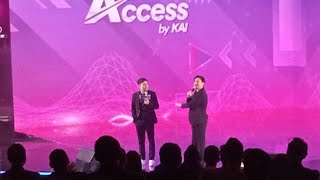 VINCENT SEBUT DESTA MAHENDRA DUDA DI ACARA KAI ACCESS