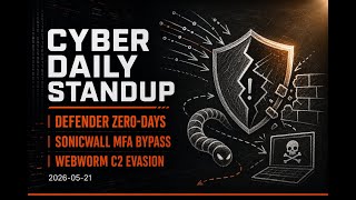 Microsoft Defender Zero-Days + SonicWall MFA Bypass [Security Alert]