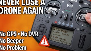 Never Lose Your Drone Again 🚨 The Secret ELRS Finder Script!