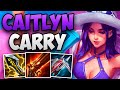 CHALLENGER ADC CARRIES WITH CAITLYN! | CHALLENGER CAITLYN ADC GAMEPLAY | Patch 14.10 S14