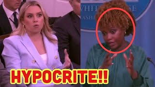 OOPS !! on Live TV ,Smart Reporter calls Karine Jean-Pierre's BS