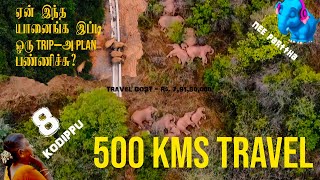 15 Elephant's 500km Travel story | Near to end of life | Travel China | sign of ending