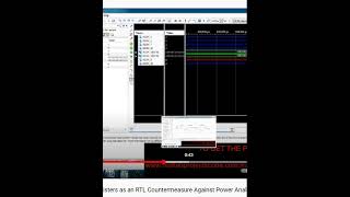 Secure Double Rate Registers as an RTL counter measure against power analysis attacks | VLSI XILINK