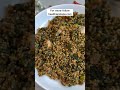 millet spinach pilaf