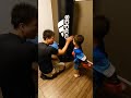 4歳ひよっ子🐣ボクシング🥊サンドバッグ打ち...