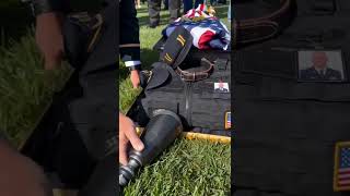 A veteran's heartbreaking final tribute to his fallen brother 💔