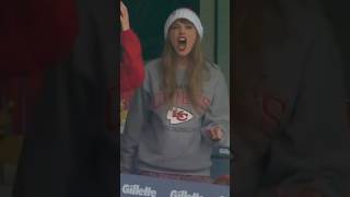 Taylor Swift ANGRY at Travis Kelce’s NFL game 😡 #shorts #taylorswift