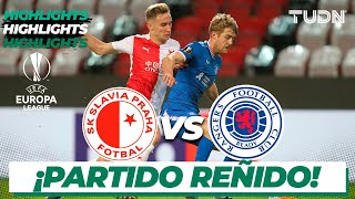 Highlights| Slavia Praga vs Rangers | Europa League 2021 - Octavos | TUDN