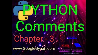 #3 Python Tutorial | Python Comment | Single Line | Multi Line