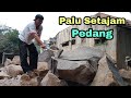 Palu Setajam PEDANG!! LUAR BIASA Batu terbelah dengan sangat mudah