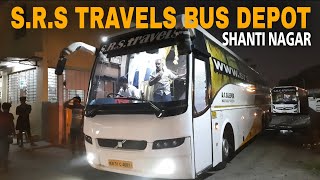 S.R.S Travels Bus Depot Near Shanti Nagar BMTC Bus Stand Bangalore