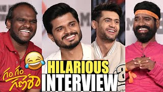 Gam Gam Ganesha Movie Team Hilarious interview with Bithiri Sathi😂🤣| Anand Deverakonda | Emmanual