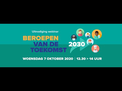 Webinar: Beroepen Van De Toekomst - YouTube