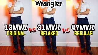 Which Cowboy Cut Jean Is Better? | Wrangler 13MWZ vs 31MWZ vs 47MWZ