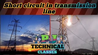 Short circuit in 66 kv  transmission line ||#technical