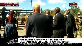 SA Lockdown Day 3 I President Ramaphosa declares the Ranch hotel a COVID-19 free zone