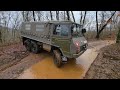 the ultimate 6x6 off road machine pinzgauer and lots of mud