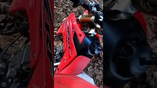 2014 CRF 150R engine failure #dirtbike #motocross #crf #crf250 #enginefailure #crf150 #blowup