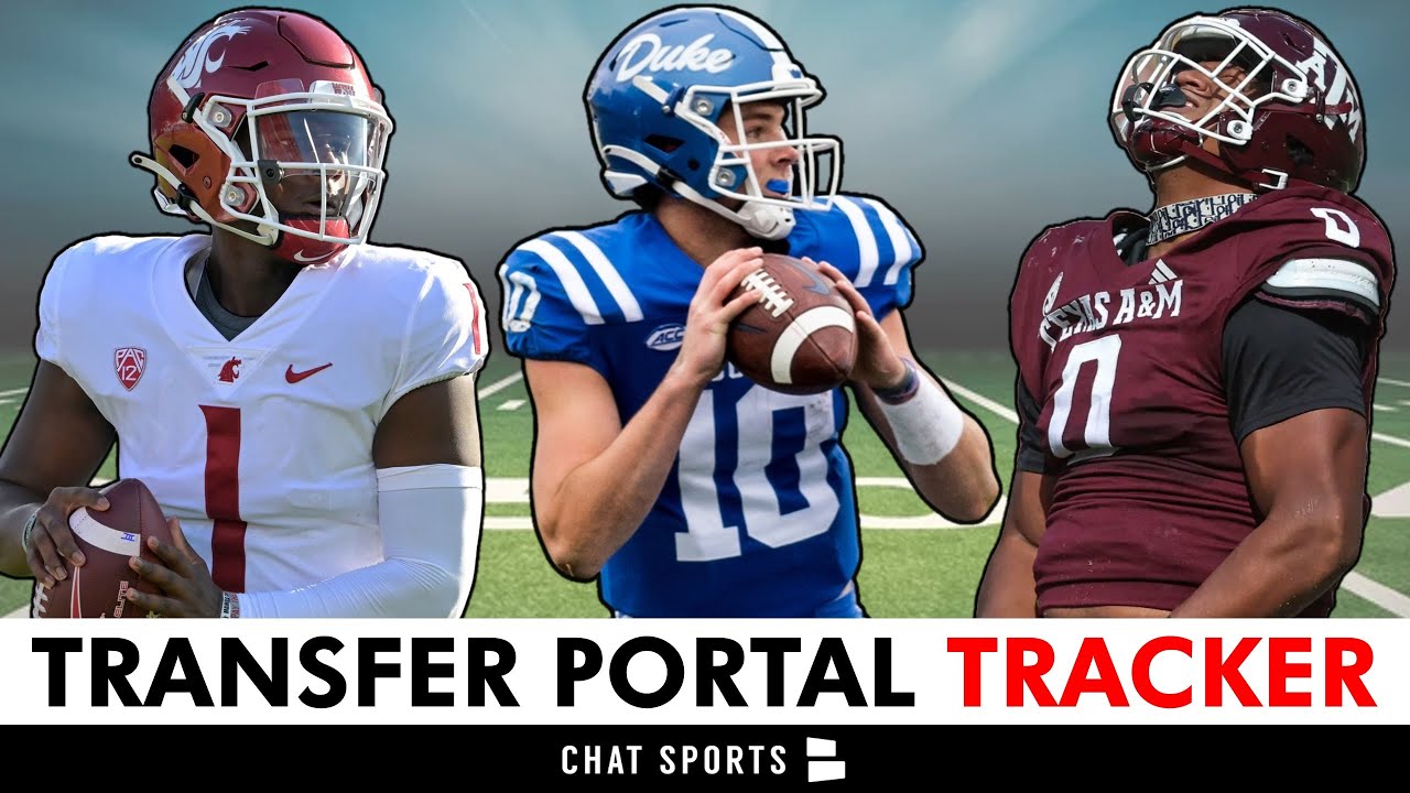 College Football Transfer Portal Tracker: Top Players Leaving So Far ...