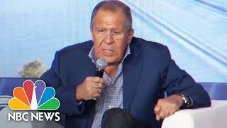 Lavrov Reveals Russian-Chinese Plan To Defuse North Korea Crisis | NBC News